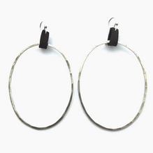 Load image into Gallery viewer, Big Silver Loop Earrings ~ *SALE!*

