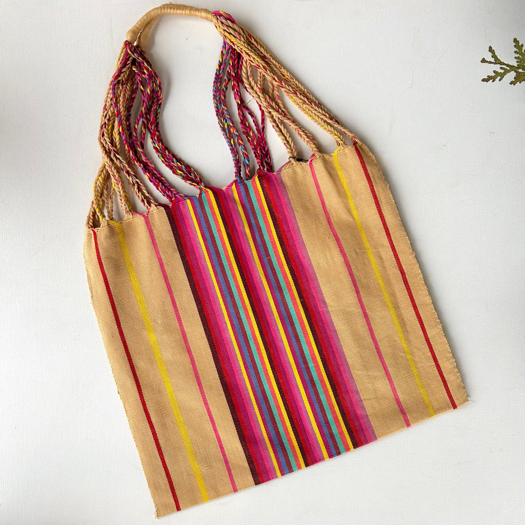Striped Cotton Tote Bag ~ * SALE ! *
