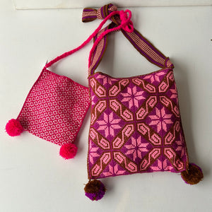 Pink Pompom Bags ~ * SALE ! *