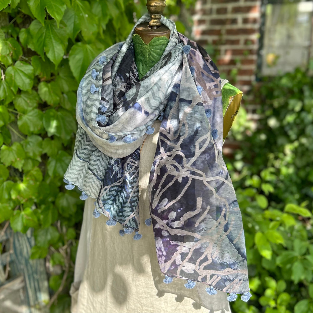 Night Garden Scarf