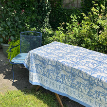 Load image into Gallery viewer, Blue Birds Tablecloth
