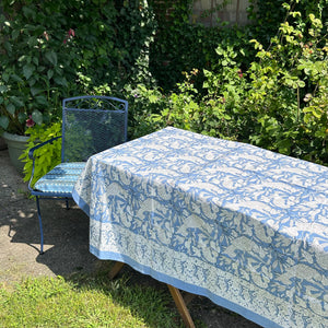 Blue Birds Tablecloth