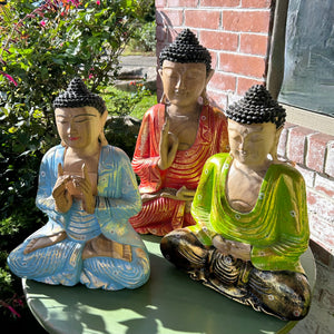 Glowing Buddhas