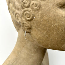 Load image into Gallery viewer, Gold Spike Huggy Hoops With Diamonds
