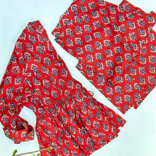 Load image into Gallery viewer, Block Printed PJ Set
