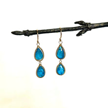 Load image into Gallery viewer, Blue Apatite Earrings ~ * SALE ! *
