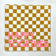 Load image into Gallery viewer, Happy Checkerboard Napkins
