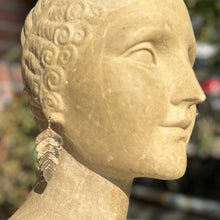 Load image into Gallery viewer, Articulated Leaf Earrings
