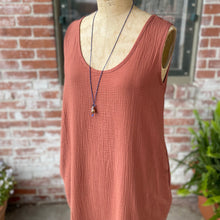 Load image into Gallery viewer, Cotton Gauze Tank Dress ~ * SALE ! *
