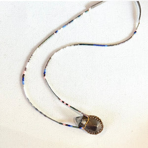 Quartz Pouch Necklace ~ *SALE!*