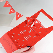 Load image into Gallery viewer, Birthday Pennant Cards
