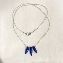 Load image into Gallery viewer, Lapis Bullet Necklace ~ * SALE ! *
