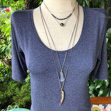 Load image into Gallery viewer, Tahitian Pearl On Cord Necklace ~ * SALE ! *
