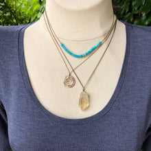Load image into Gallery viewer, Abalone Swirl Necklace
