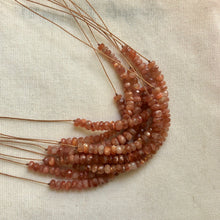 Load image into Gallery viewer, Faceted Sunstone Necklace
