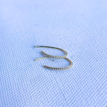 Load image into Gallery viewer, Diamond Simple Hook Earrings
