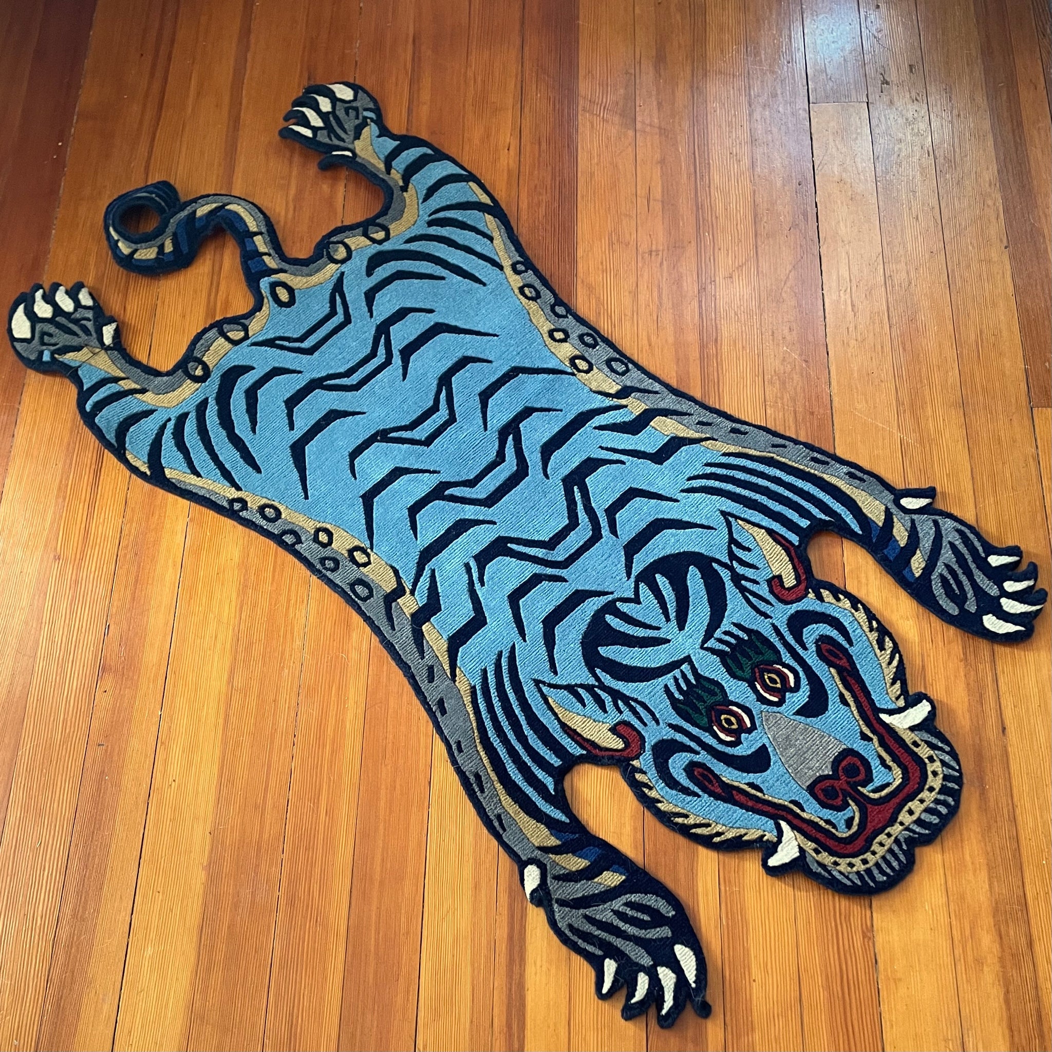 Tiger rug